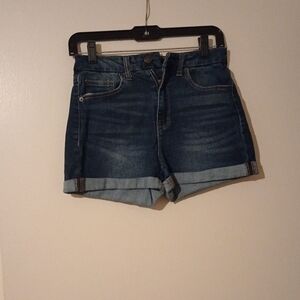 Denim Blue Women's Shorts